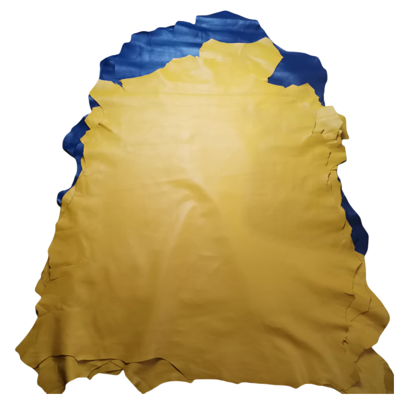Baby Nursery Yellow - 0.8/0.9mm giallo. Pelle di pecora blu