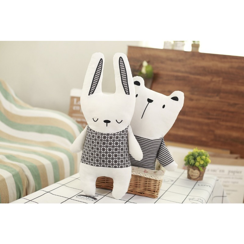 Baby Nursery Pillow - Bambola di cotone imbottita a forma