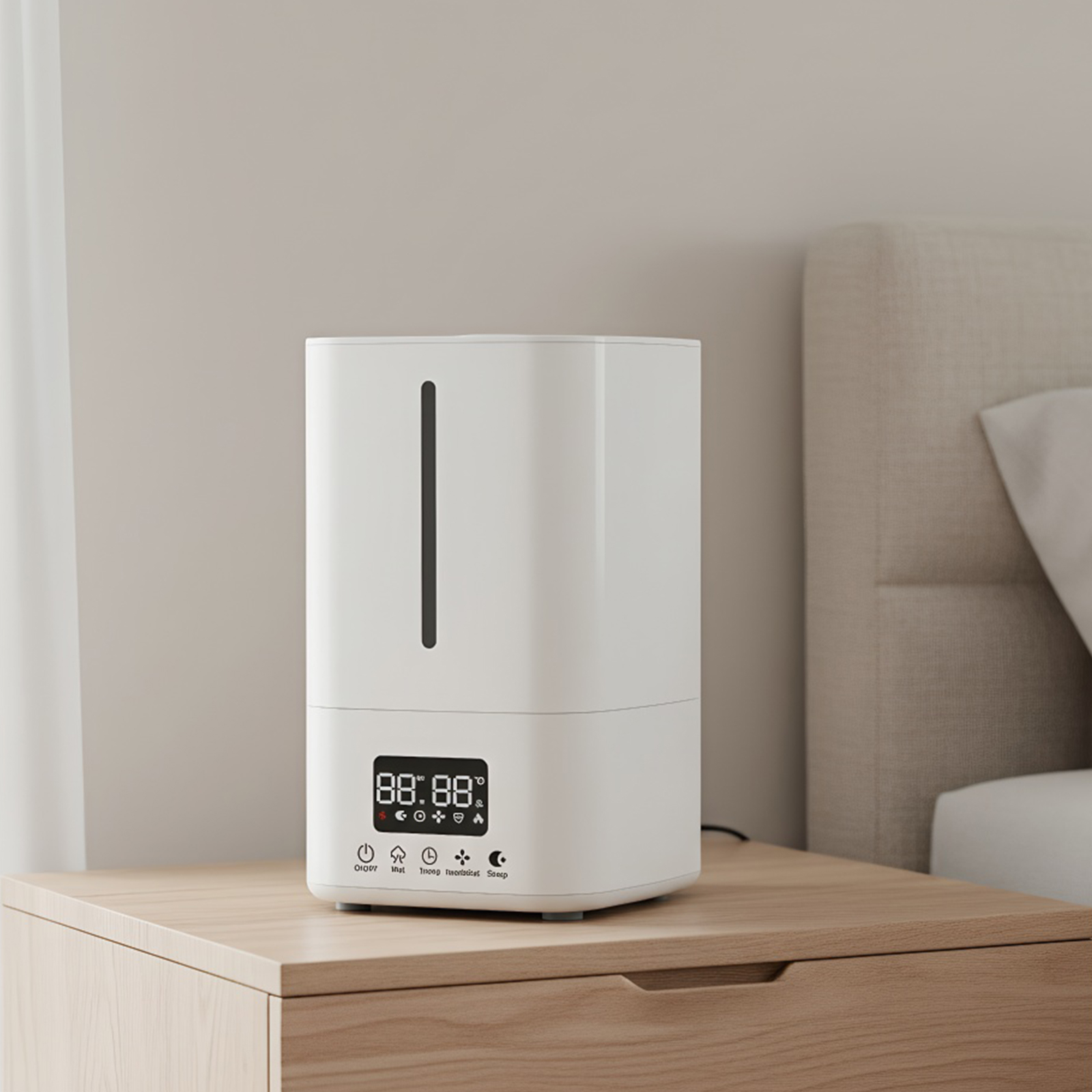 Baby Nursery Humidifier - Umidificatore Intelligente da 5L con Purificatore