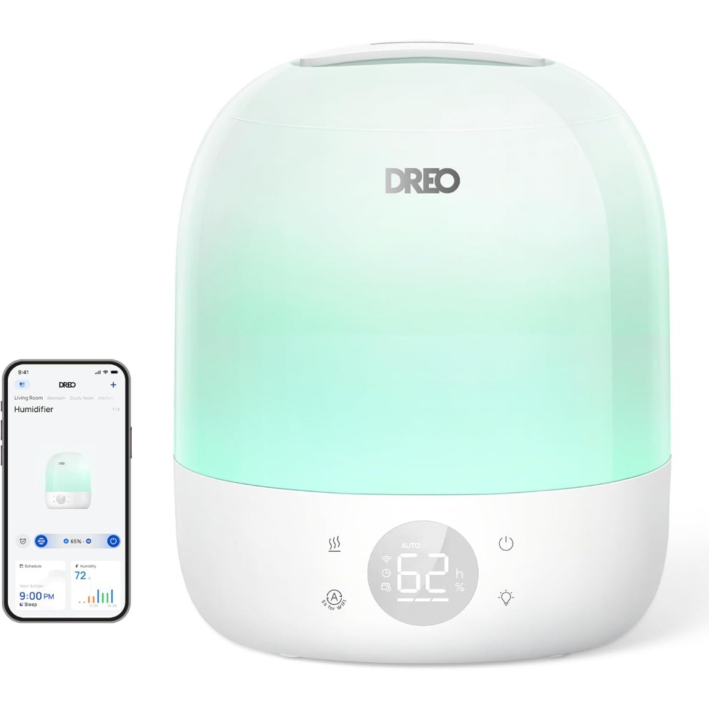 Baby Nursery Humidifier - Umidificatori Intelligenti per Camerette e Piante,