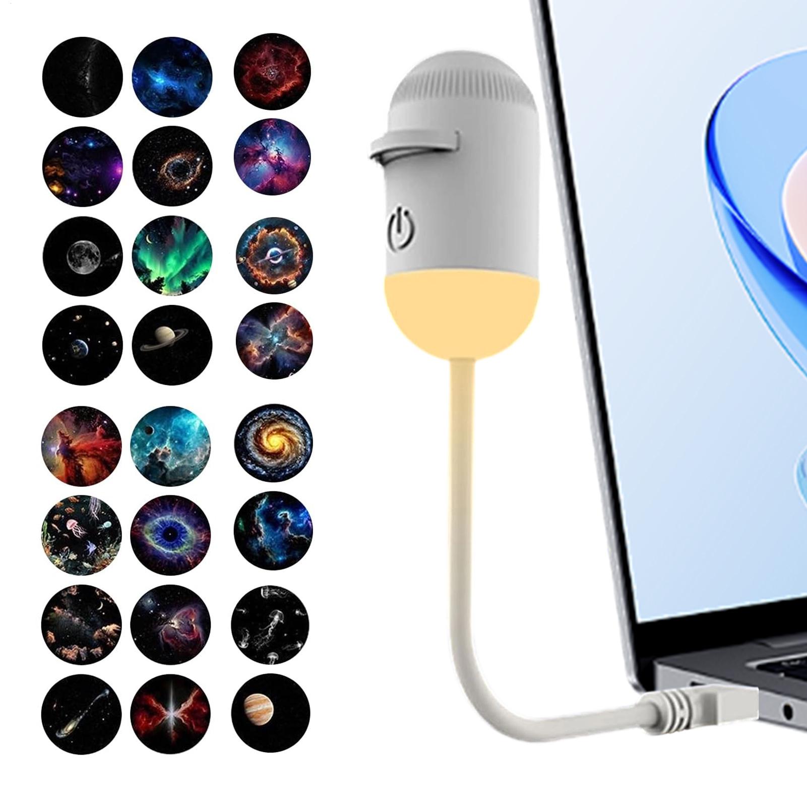 Night Light Projector Stars - Luce Interna per Auto, Proiettore LED