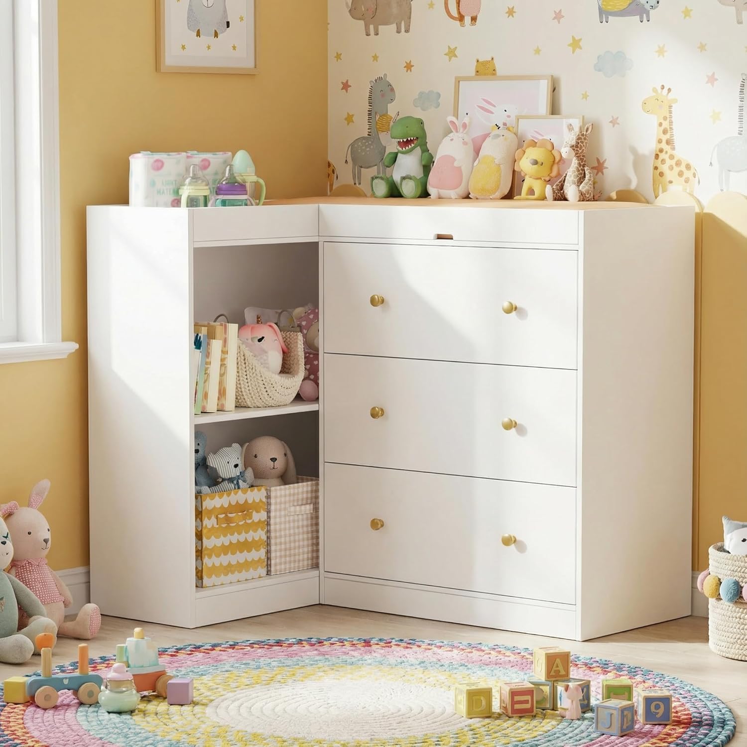 # Fasciatoio Angolare Multifun - Baby Nursery Dresser Changing Table recensione e prezzo
