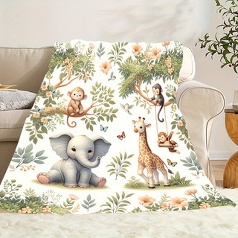 Coperta per neonati VIKAMA con - Baby Nursery Jungle recensione e prezzo