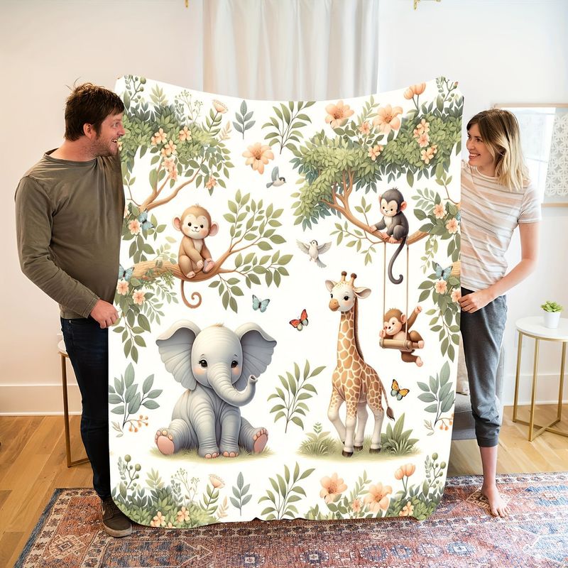 Coperta per neonati VIKAMA con - Baby Nursery Jungle recensione e prezzo