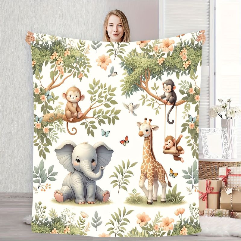 Coperta per neonati VIKAMA con - Baby Nursery Jungle recensione e prezzo
