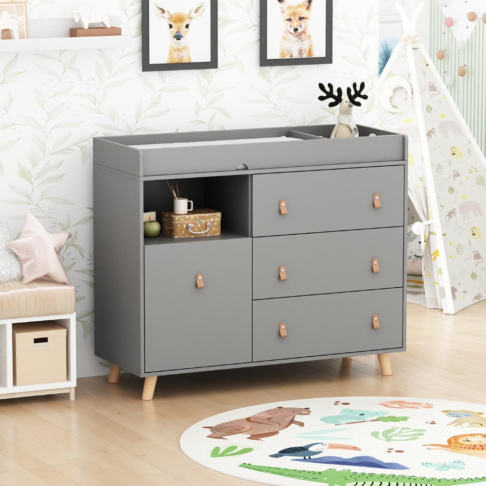 Tovaglietta per cassettiera pe - Baby Nursery Dresser Changing Table recensione e prezzo