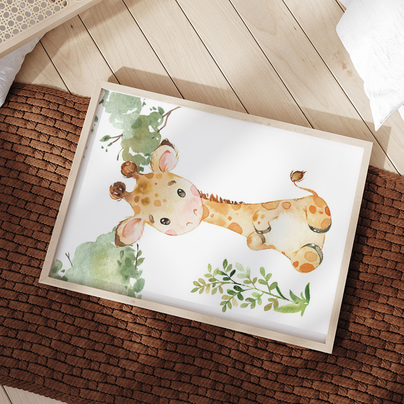 Leone Elefante Giraffa Scimmia - Baby Nursery Jungle recensione e prezzo