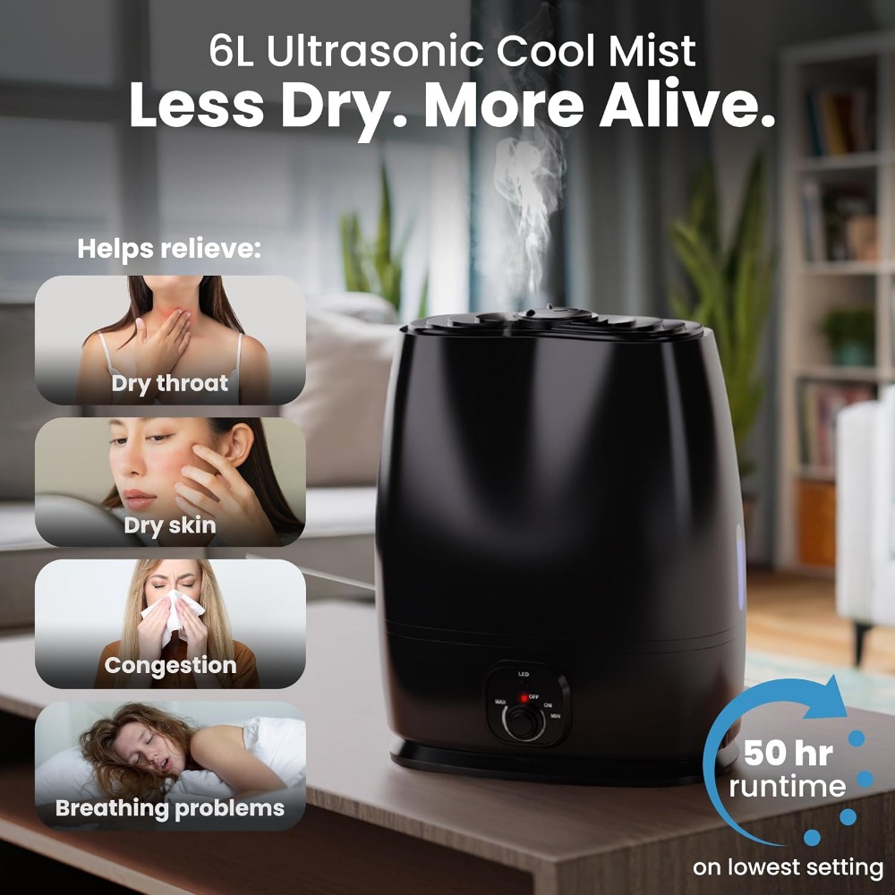 Umidificatore silenzioso da ca - Baby Nursery Humidifier recensione e prezzo