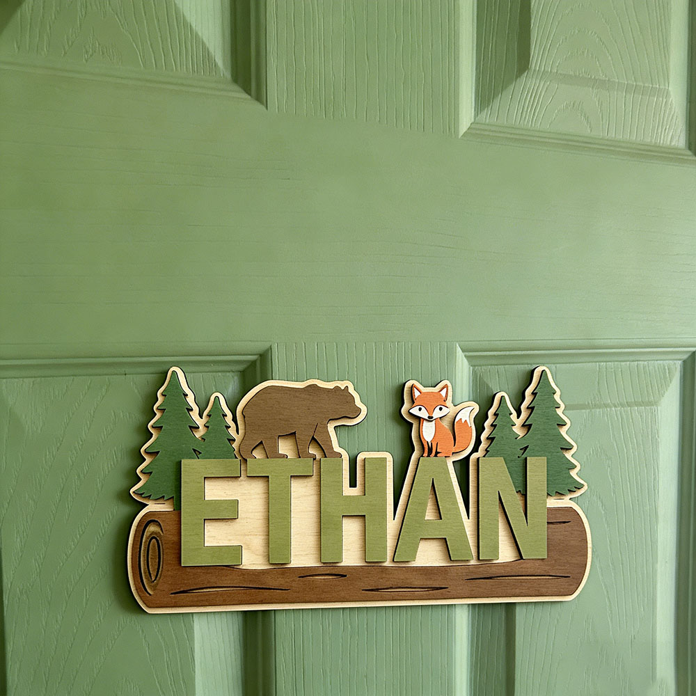Targa in Legno Personalizzata  - Baby Nursery Decor recensione e prezzo