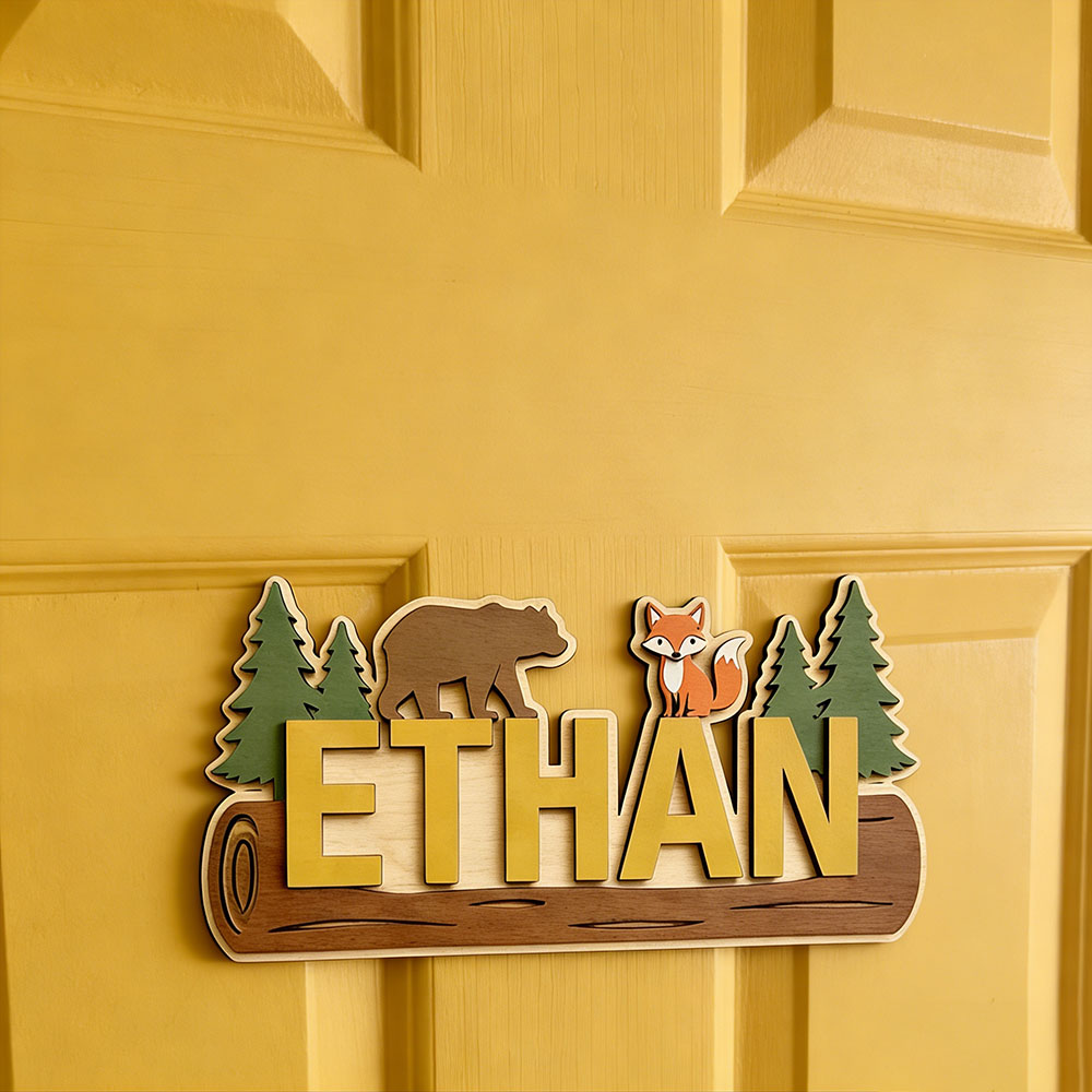 Targa in Legno Personalizzata  - Baby Nursery Decor recensione e prezzo