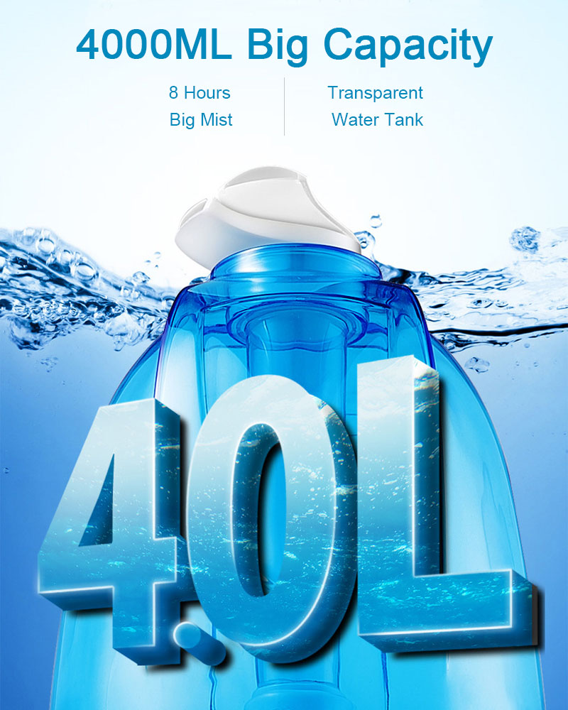 4000ML Aria di Casa Umidificat - Baby Nursery Humidifier recensione e prezzo