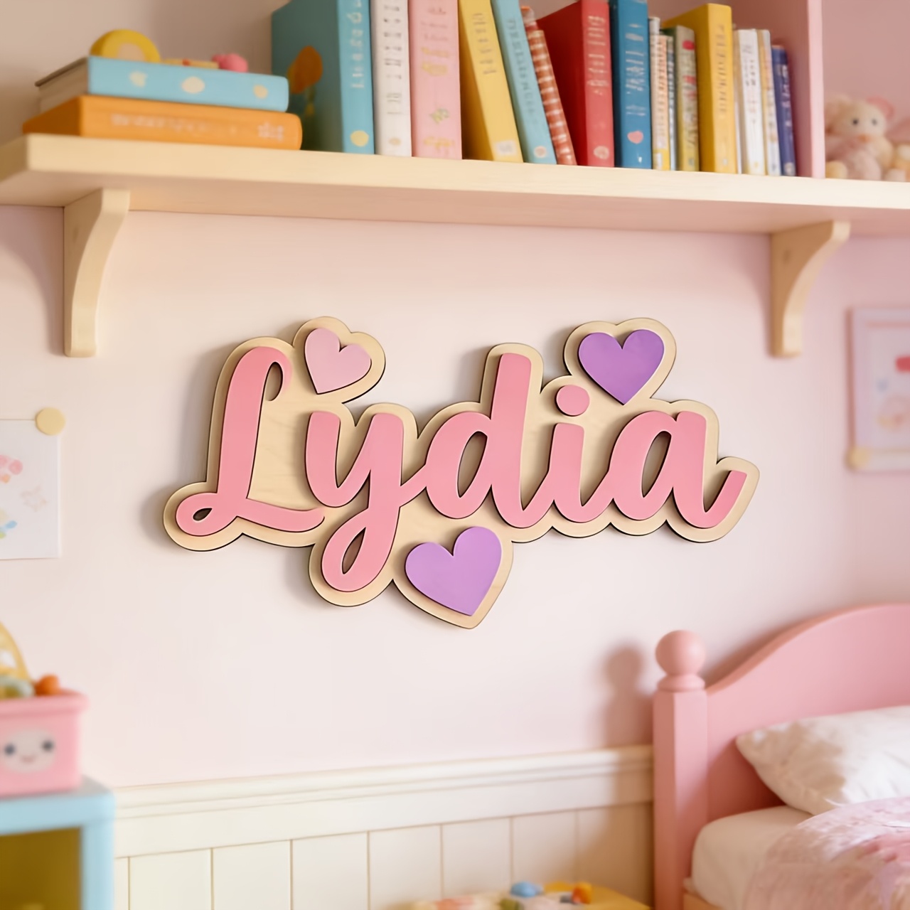 Targa Personalizzata a Cuore S - Baby Nursery Decor recensione e prezzo