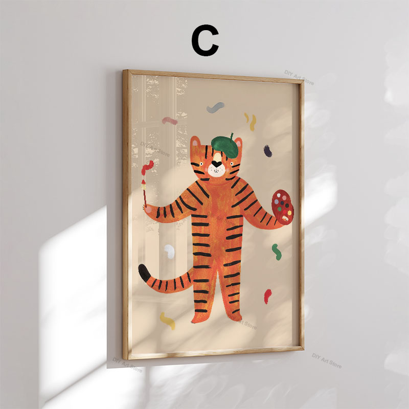 Divertenti Stampe e Poster su  - Baby Nursery Animal Pictures recensione e prezzo