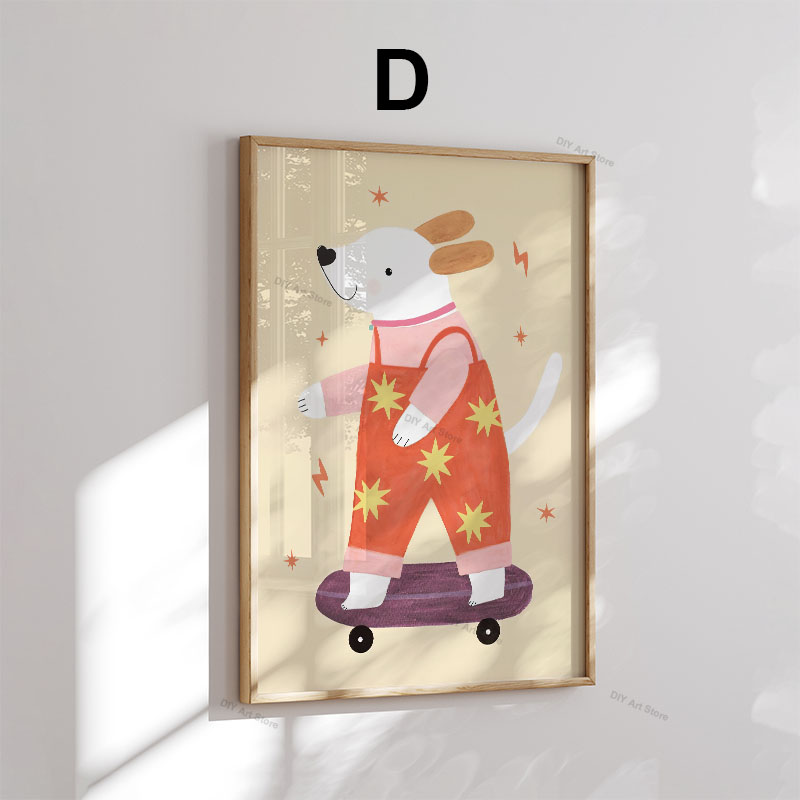 Divertenti Stampe e Poster su  - Baby Nursery Animal Pictures recensione e prezzo