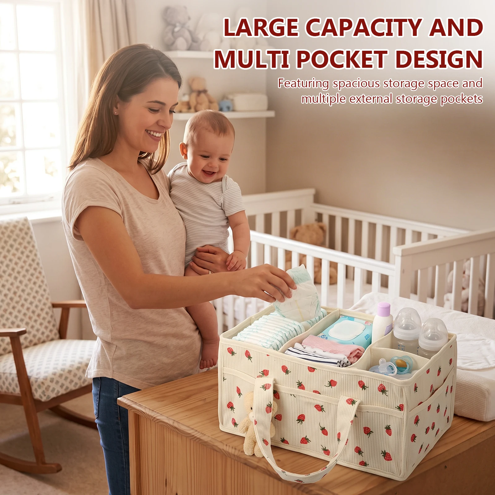 Cesto Portaoggetti per Pannoli - Baby Nursery Shelf recensione e prezzo