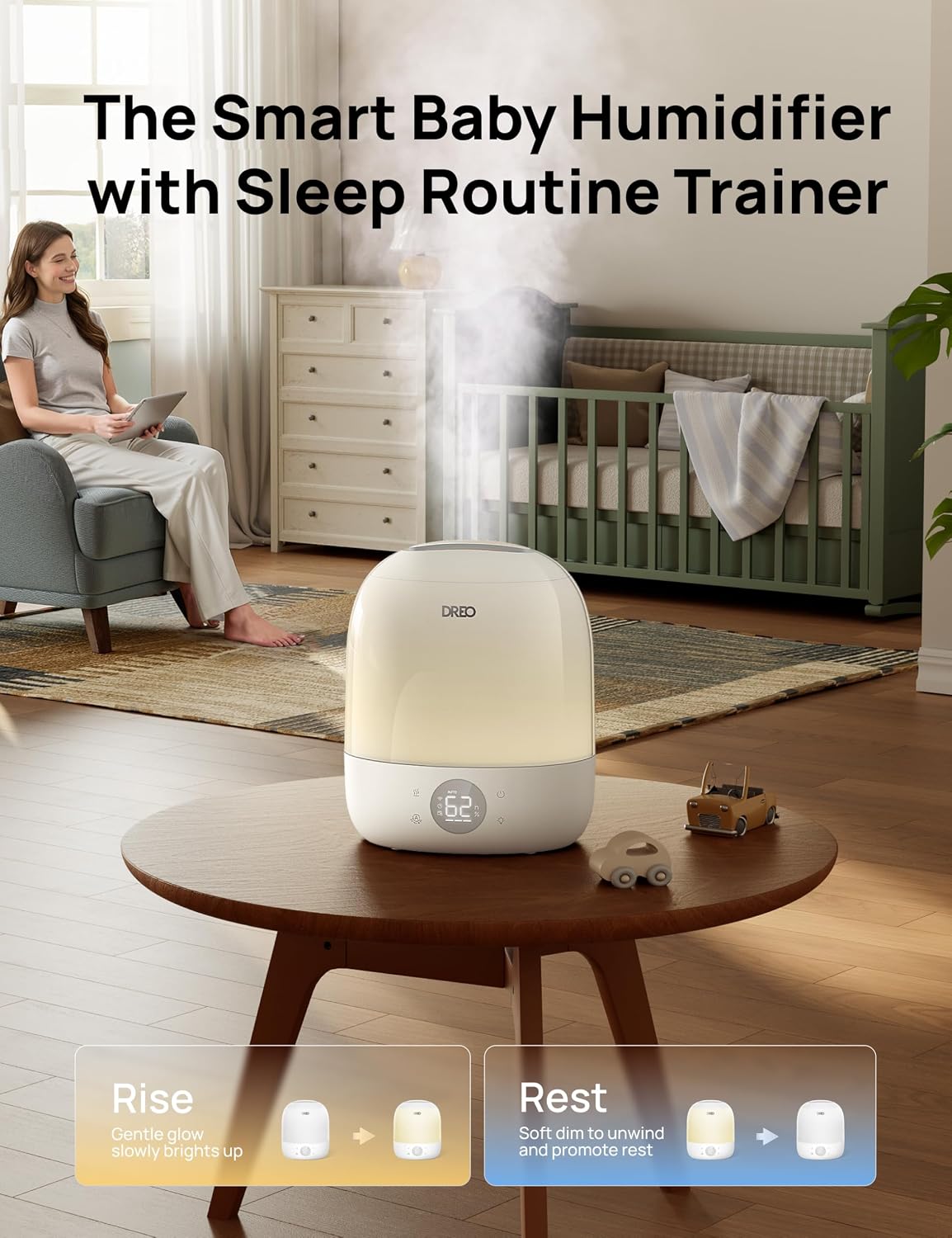 Umidificatore a Nebbia Fredda  - Baby Nursery Humidifier recensione e prezzo