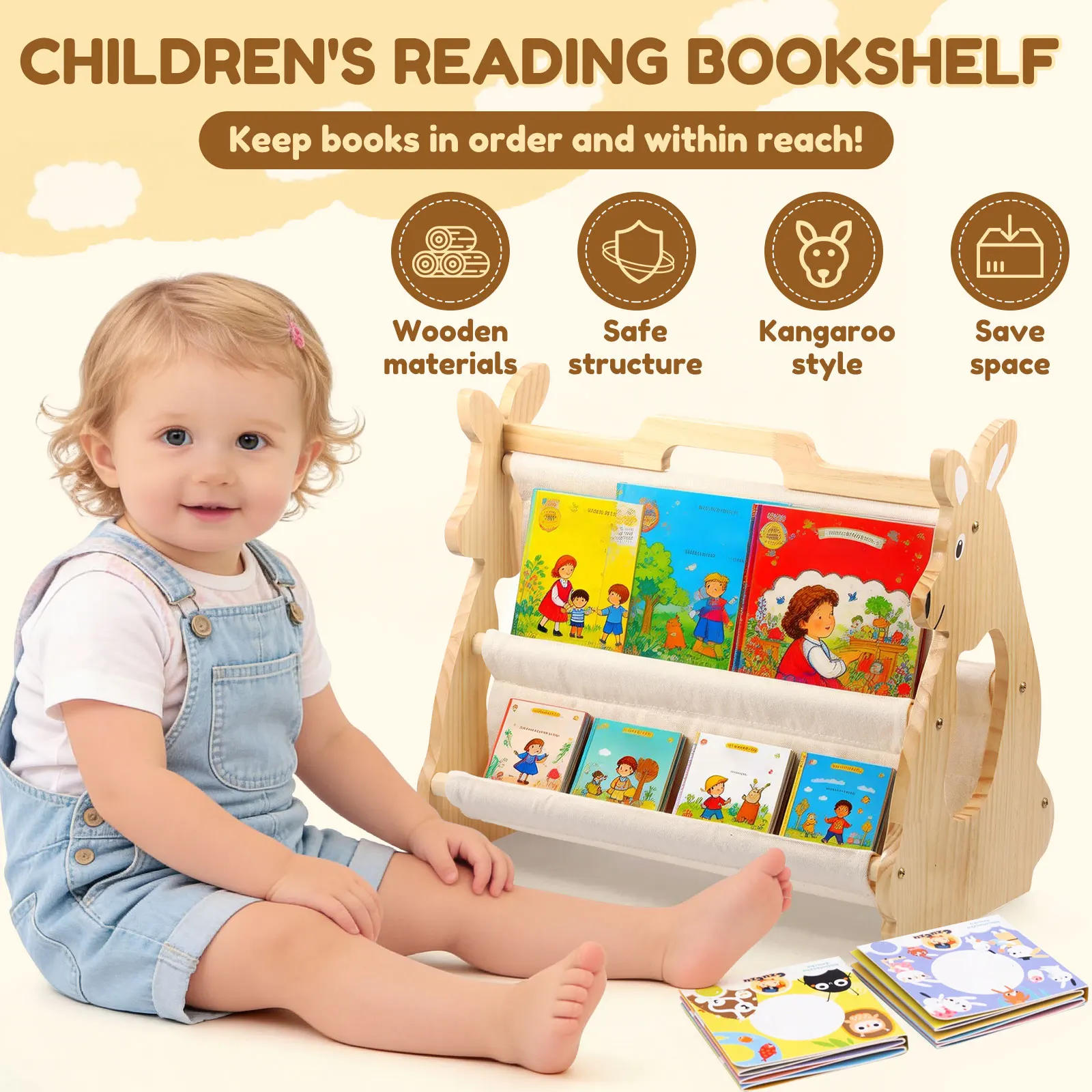 Libreria per Bambini, Scaffale - Baby Nursery Shelf recensione e prezzo