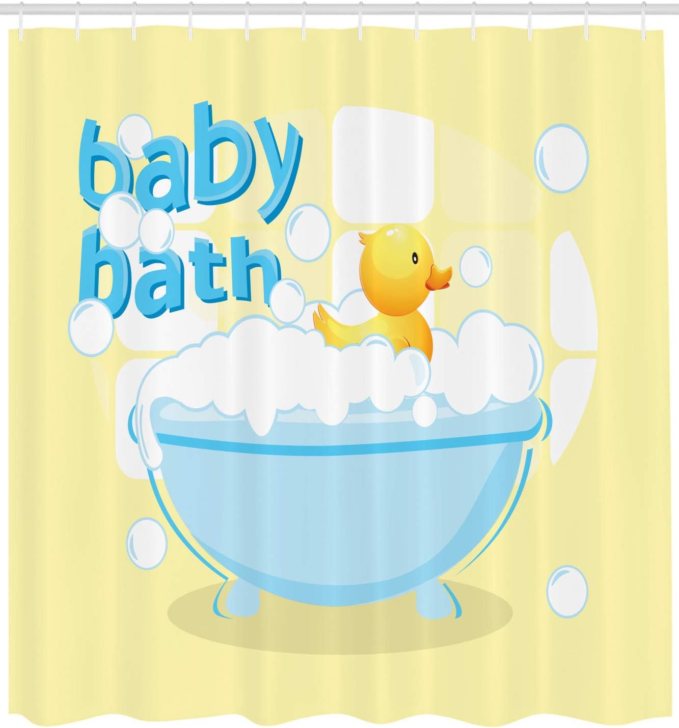 Tenda da Doccia per Bambini Gi - Baby Nursery Yellow recensione e prezzo