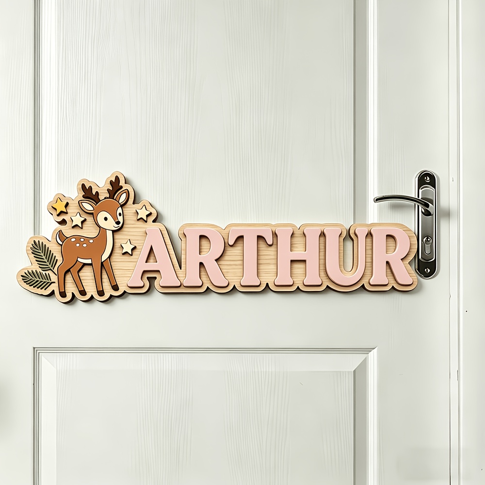 Targa in Legno Personalizzata  - Baby Nursery Decor recensione e prezzo