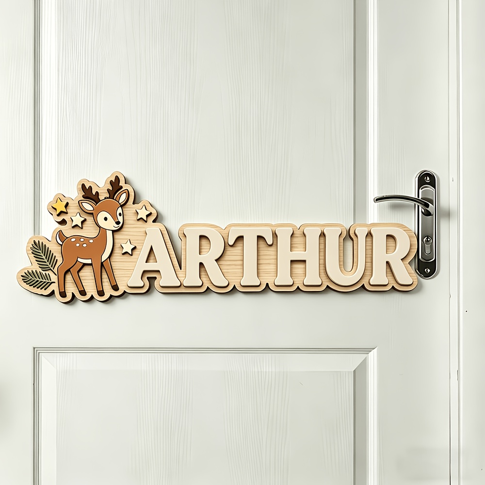 Targa in Legno Personalizzata  - Baby Nursery Decor recensione e prezzo