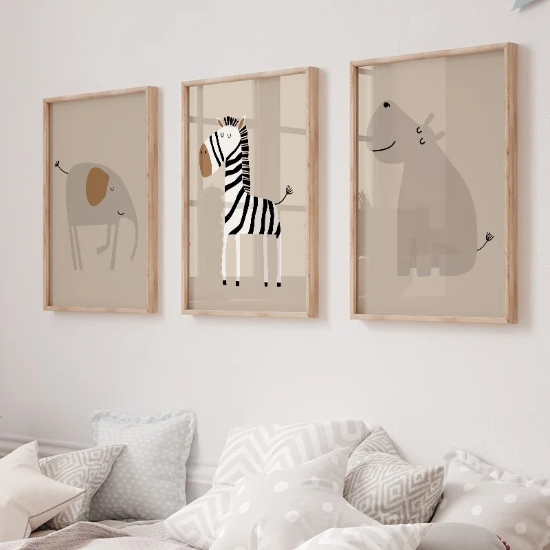 1 Pezzo Quadro Senza Cornice L - Baby Nursery Jungle recensione e prezzo