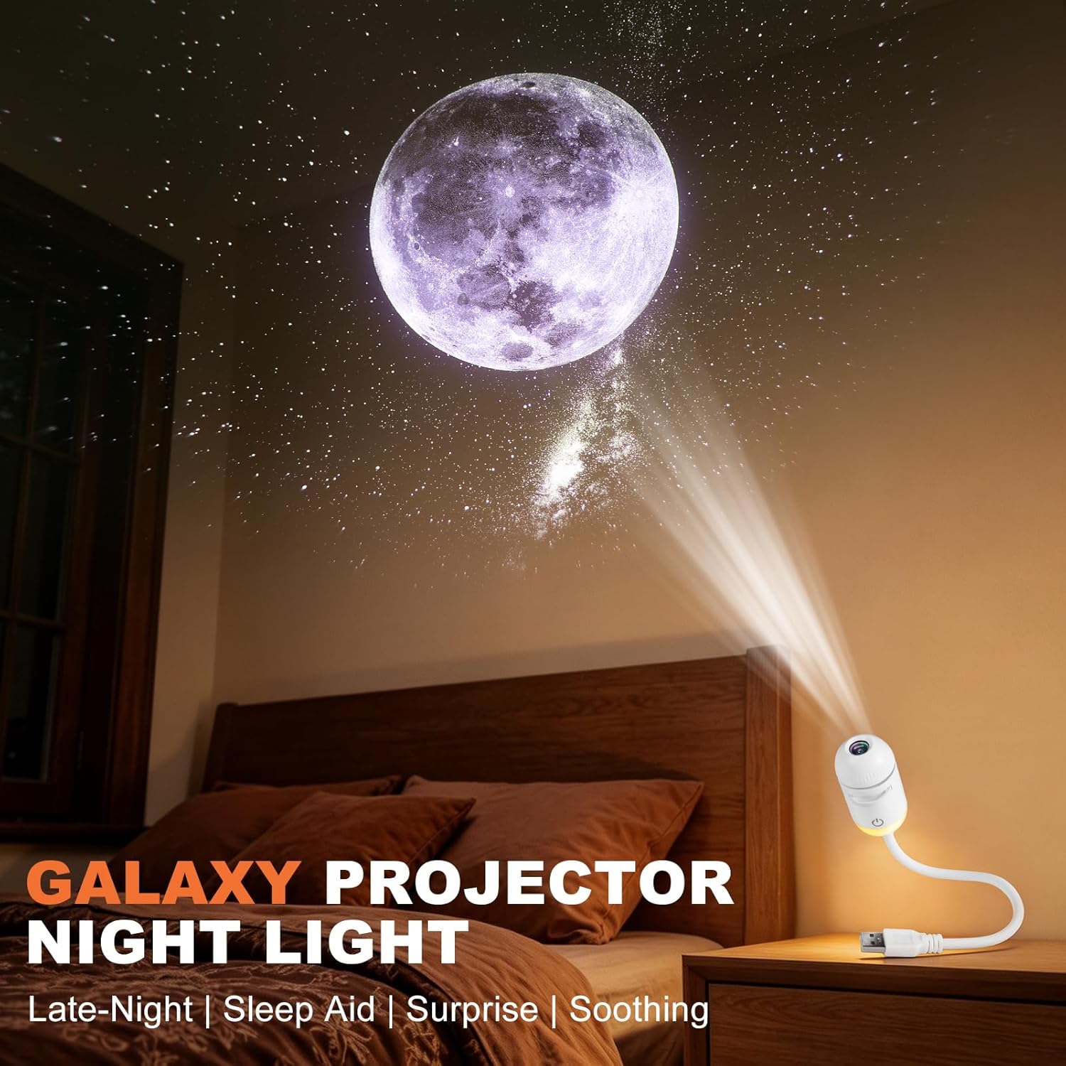 Mini Proiettore di Stelle 2-in - Night Light Projector Stars recensione e prezzo