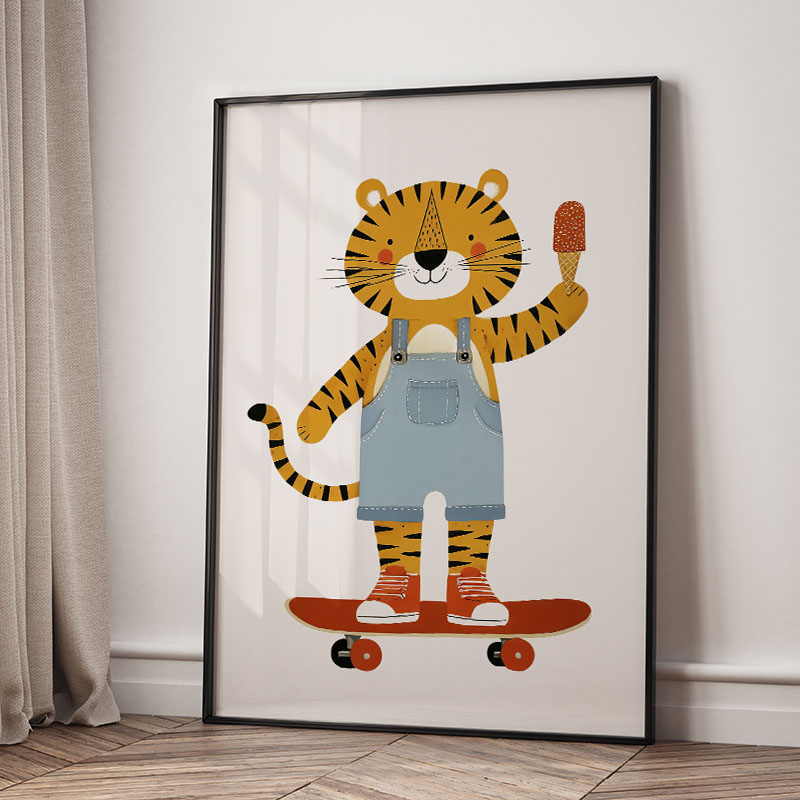Divertenti Poster e Stampe su  - Baby Nursery Animal Pictures recensione e prezzo