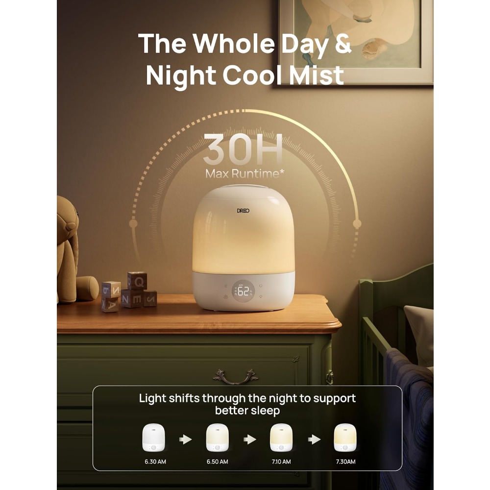 Umidificatori Intelligenti per - Baby Nursery Humidifier recensione e prezzo