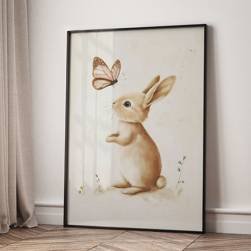 Poster di Animali: Orso, Conig - Baby Nursery Animal Pictures recensione e prezzo