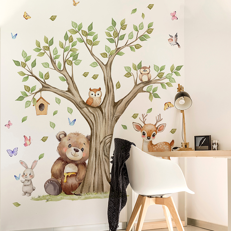 Cartoon Jungle Animals Park Ad - Baby Nursery Jungle recensione e prezzo