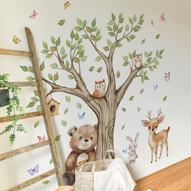 Cartoon Jungle Animals Park Ad - Baby Nursery Jungle recensione e prezzo