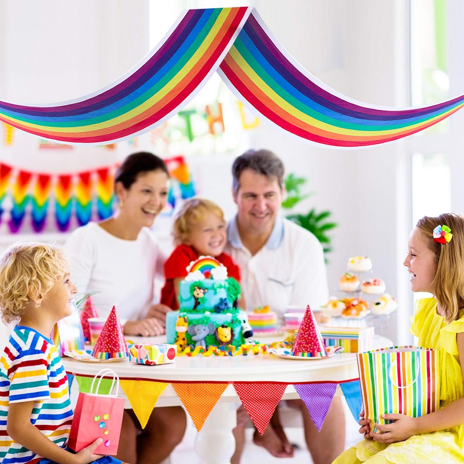 Ghirlanda Arcobaleno da 3,6m p - Baby Nursery Bunting recensione e prezzo