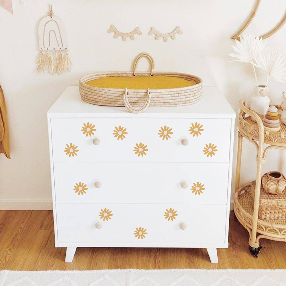 Adesivi murali margherita gial - Baby Nursery Yellow recensione e prezzo