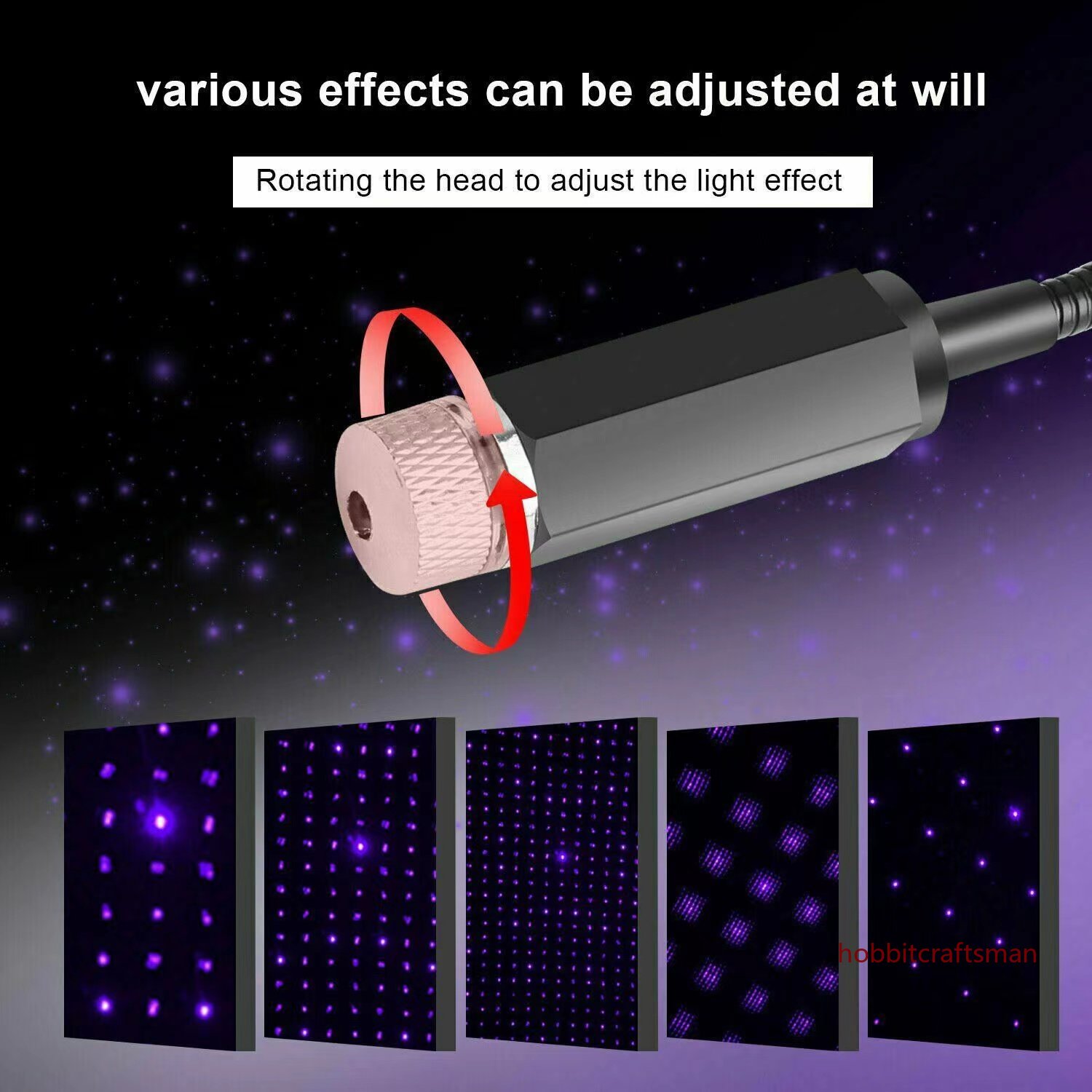Mini LED per tetto auto, stell - Night Light Projector Stars recensione e prezzo